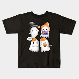 Funny halloween ghost party Kids T-Shirt